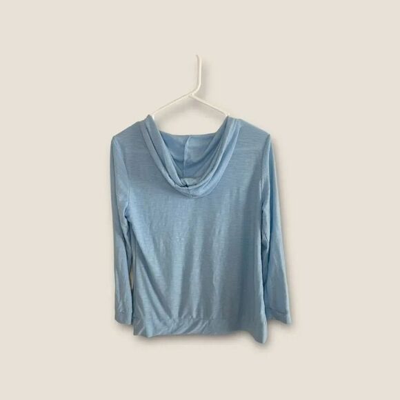 Bucees Lightweight Blue Pullover Hoodie Size Small - Picture 2 of 4